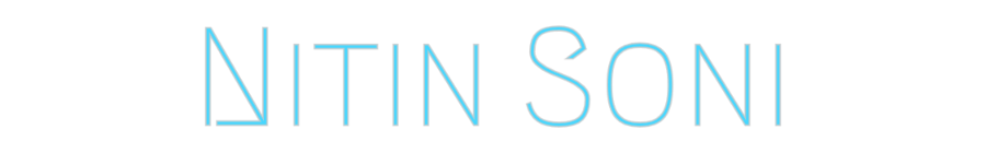 Custom Neon: Nitin Soni