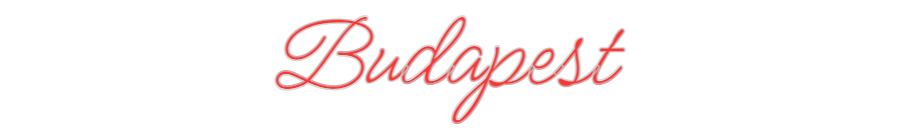 Custom Neon: Budapest