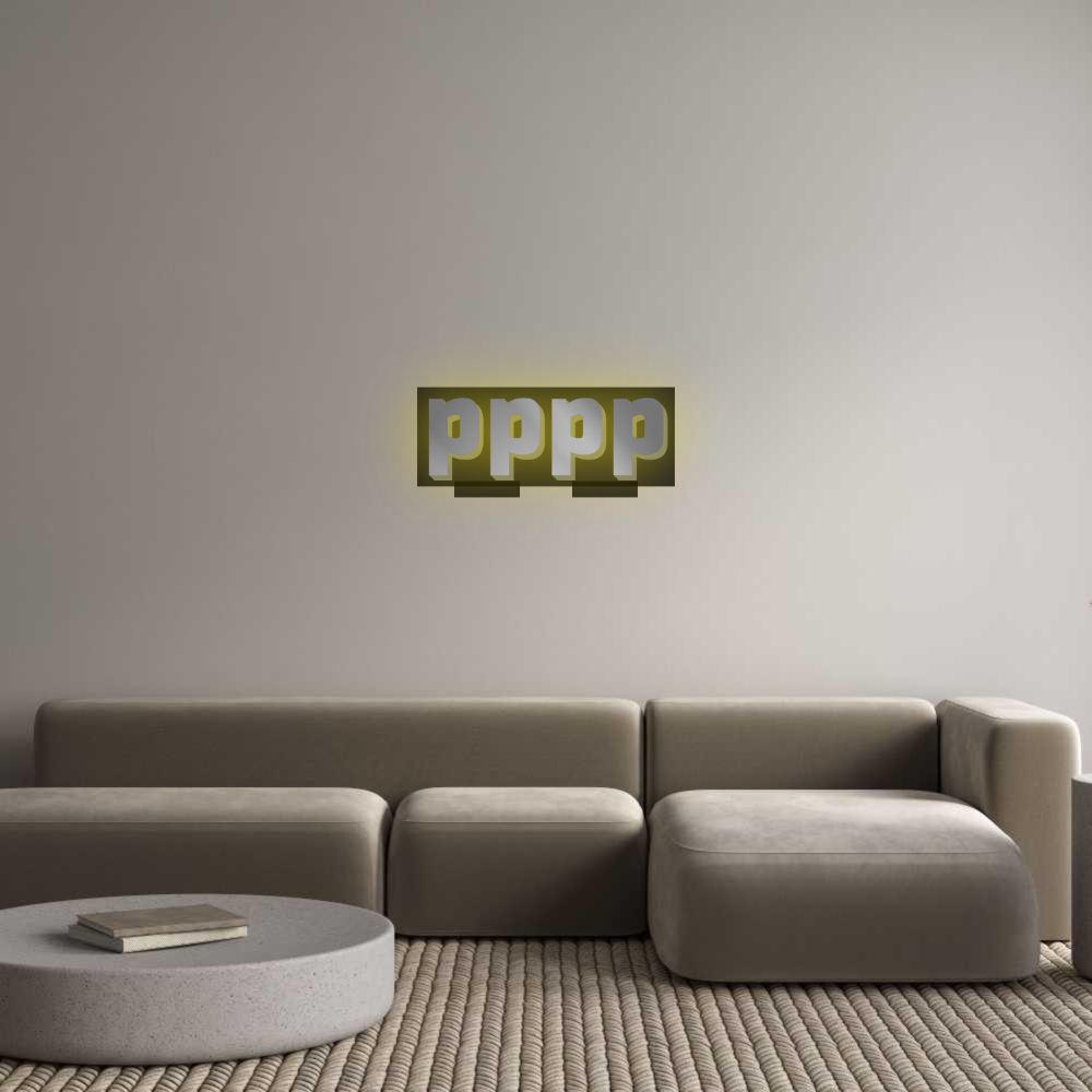 Custom Sign: pppp