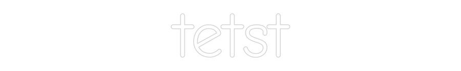 Custom Neon: tetst