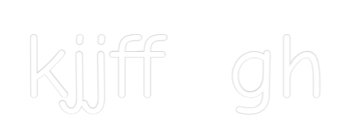 Custom Neon: kjjff gh