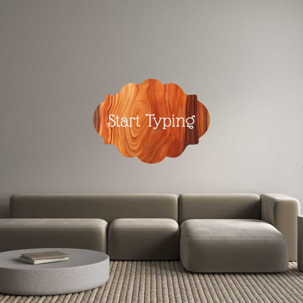 Custom Sign: Start Typing