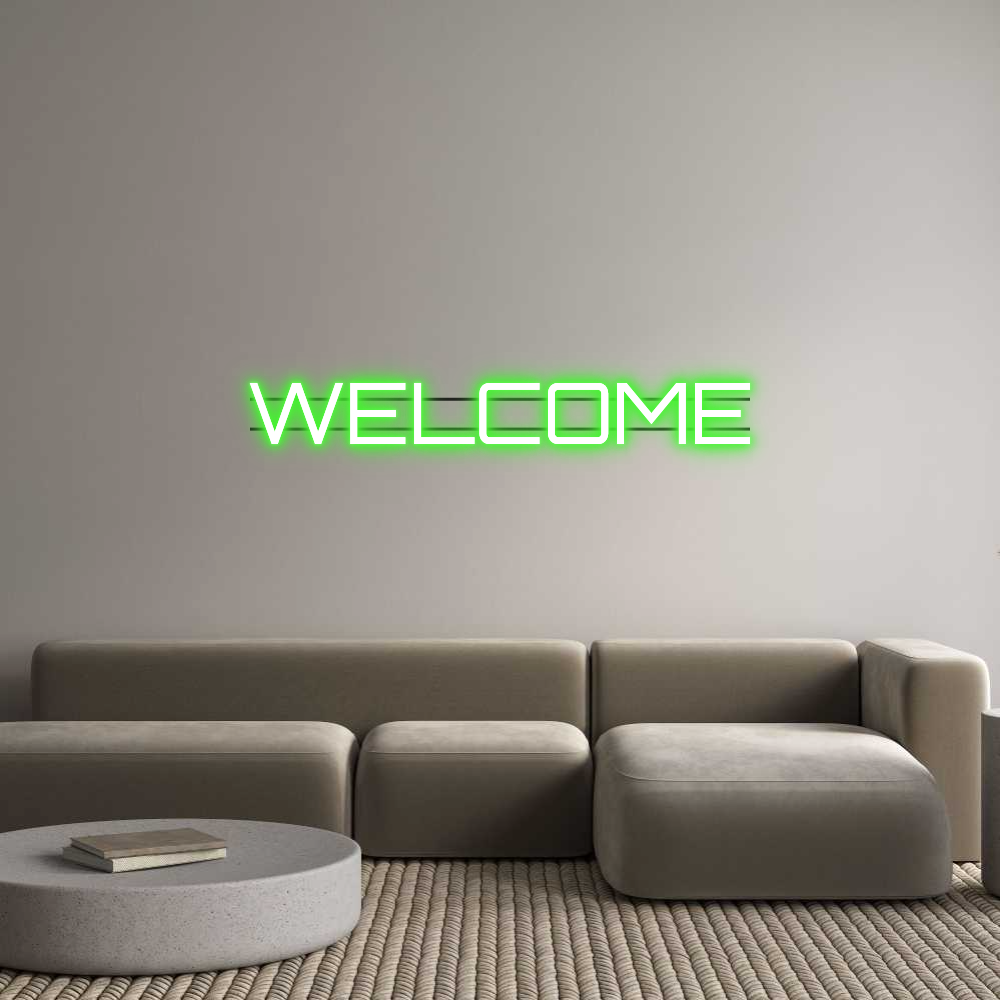 Custom Neon: WELCOME