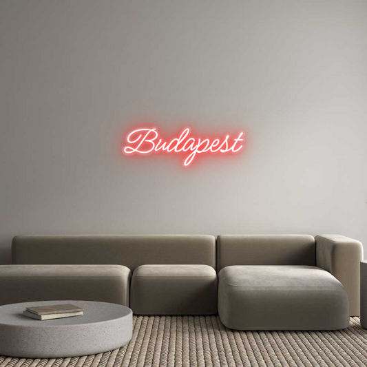 Custom Neon: Budapest
