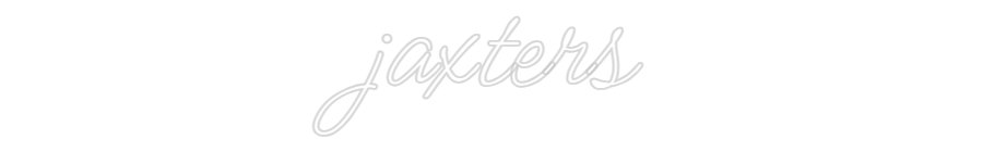 Custom Neon: jaxters