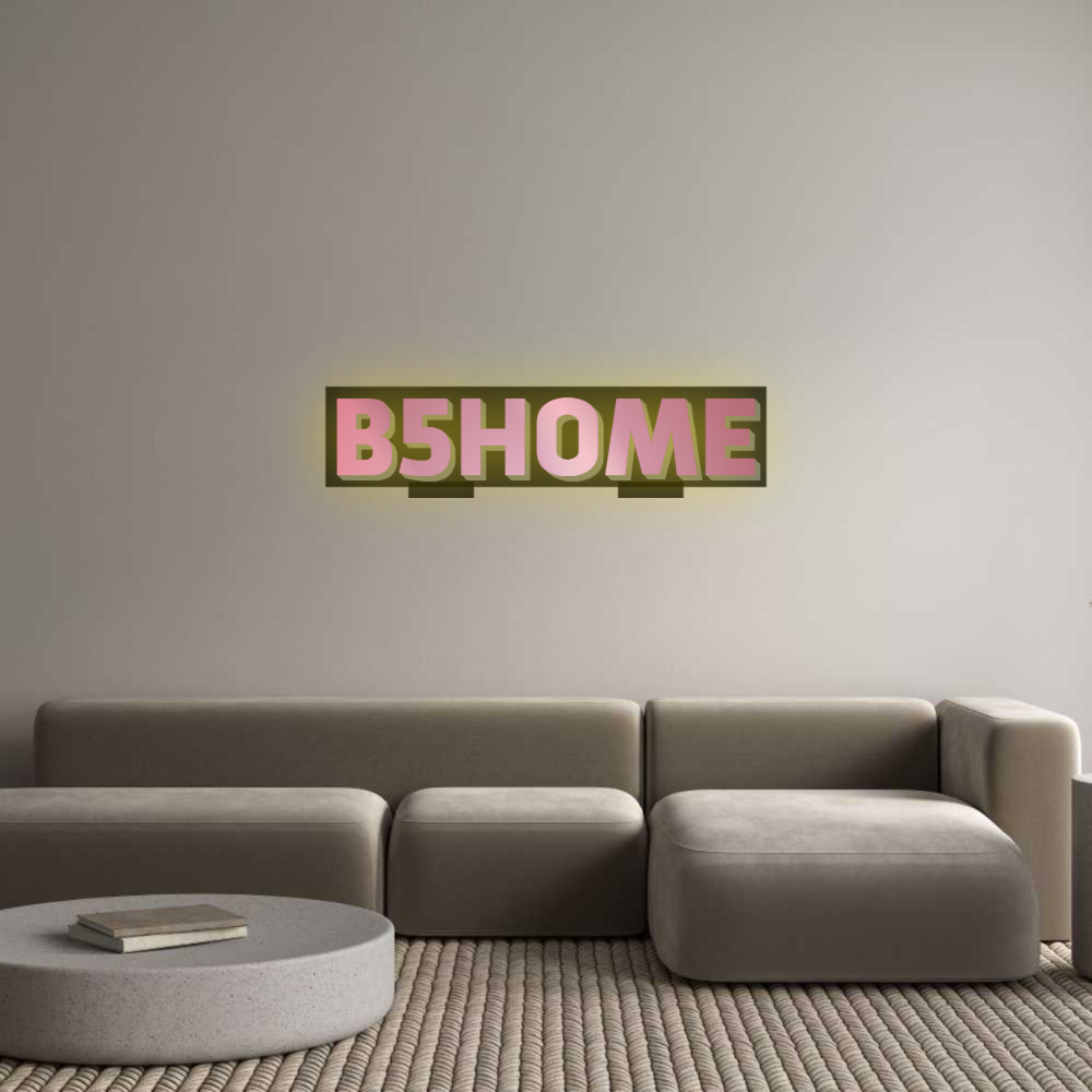 Custom Sign: B5HOME