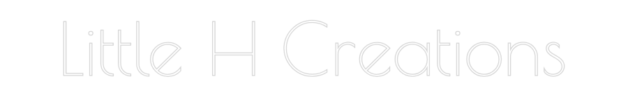 Custom Neon: Little H Crea...