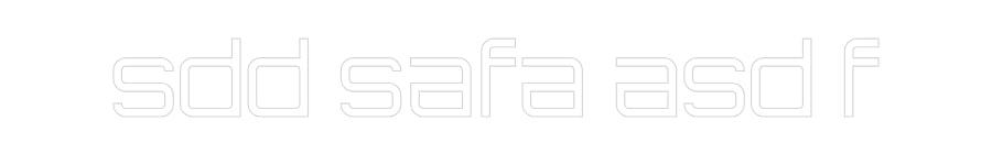 Custom Neon: sdd safa asd f