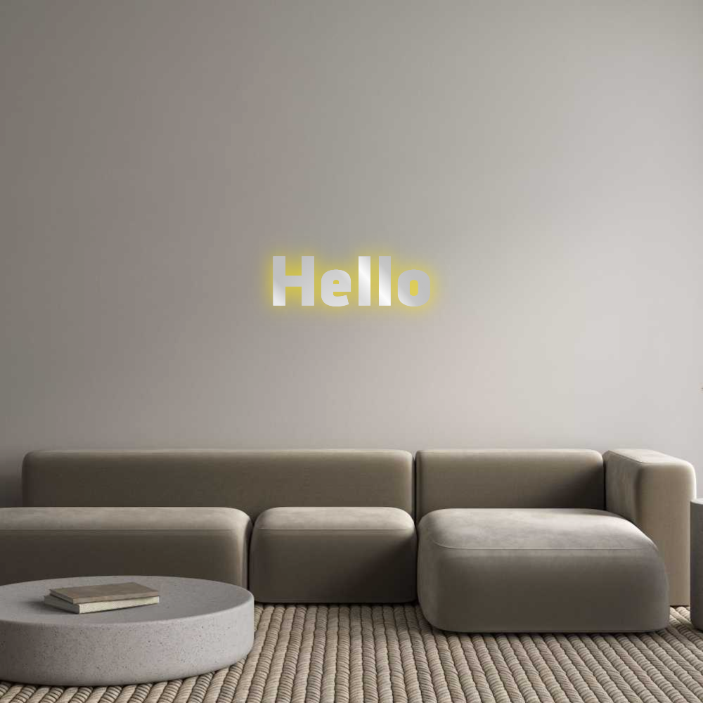 Custom Sign: Hello
