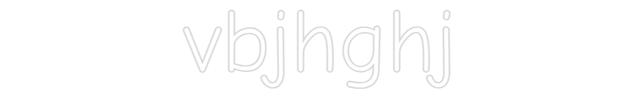 Custom Neon: vbjhghj