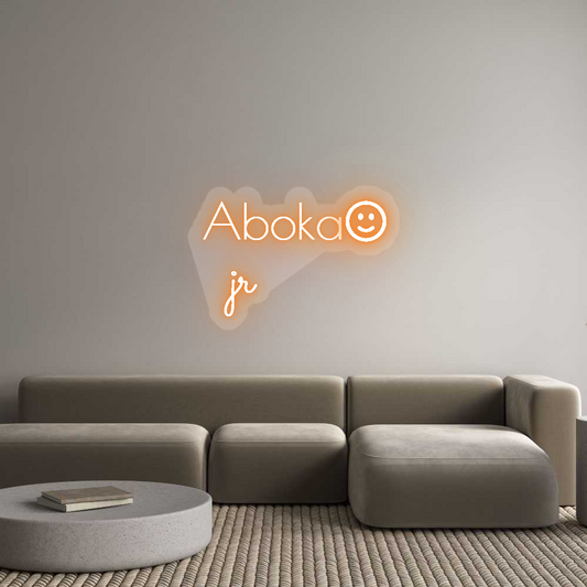 Custom Neon: Aboka jr