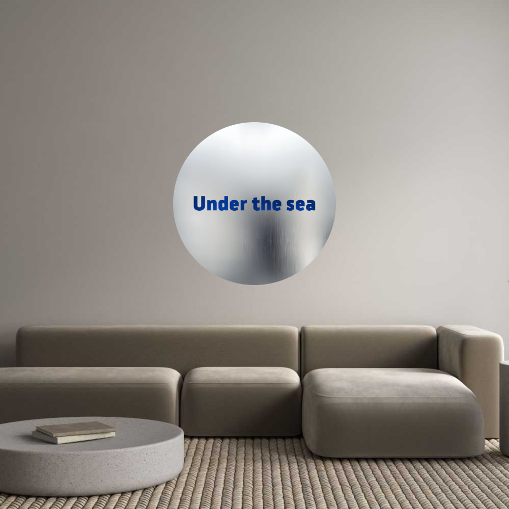 Custom Sign: Under the sea