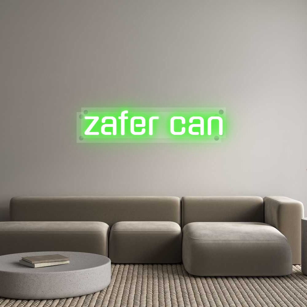 Custom Neon: zafer can