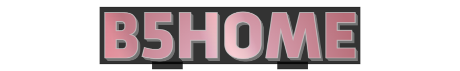 Custom Sign: B5HOME