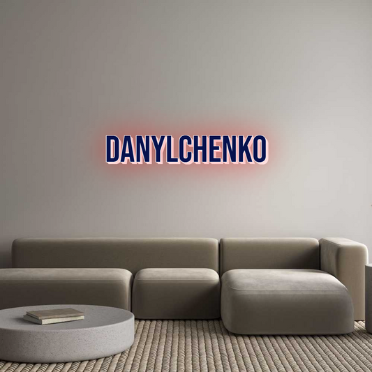 Custom Sign: Danylchenko