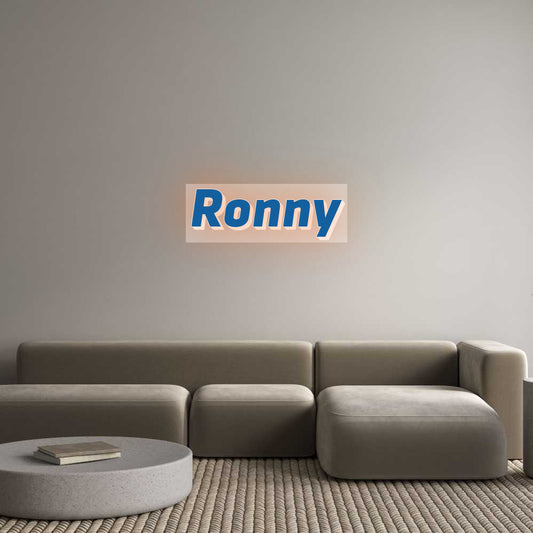 Custom Sign: Ronny