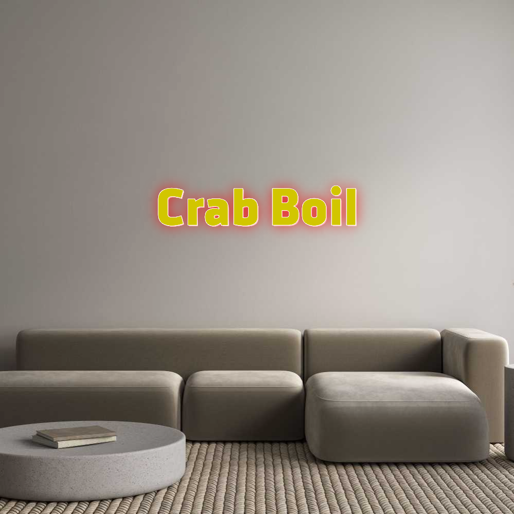 Custom Sign: Crab Boil