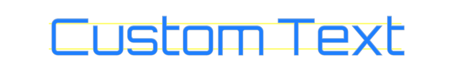 Custom Neon: Custom Text