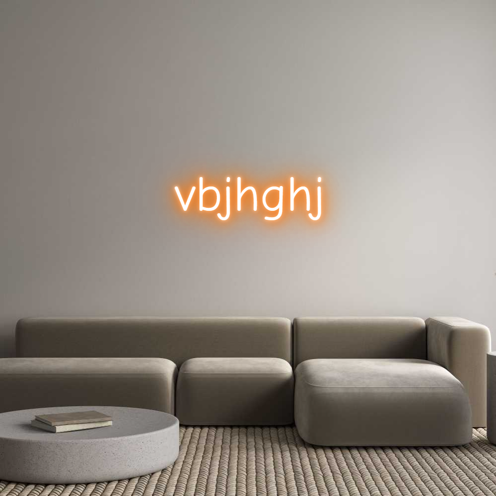 Custom Neon: vbjhghj