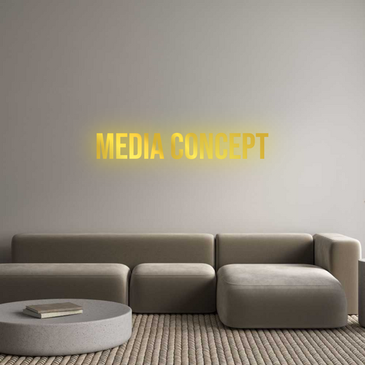 Custom Sign: Media Concept