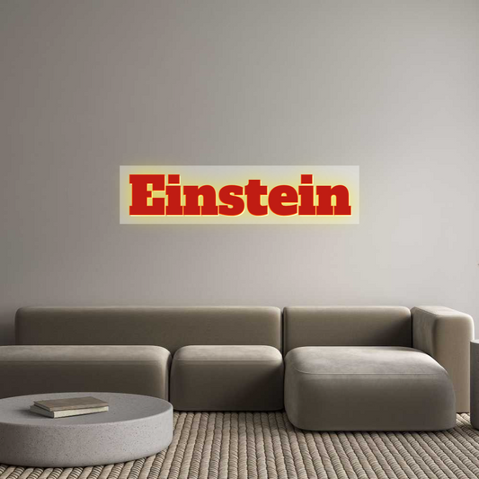 Custom Sign: Einstein
