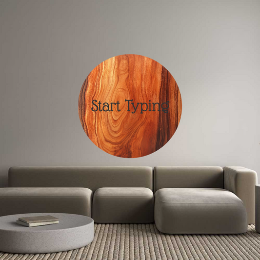 Custom Sign: Start Typing