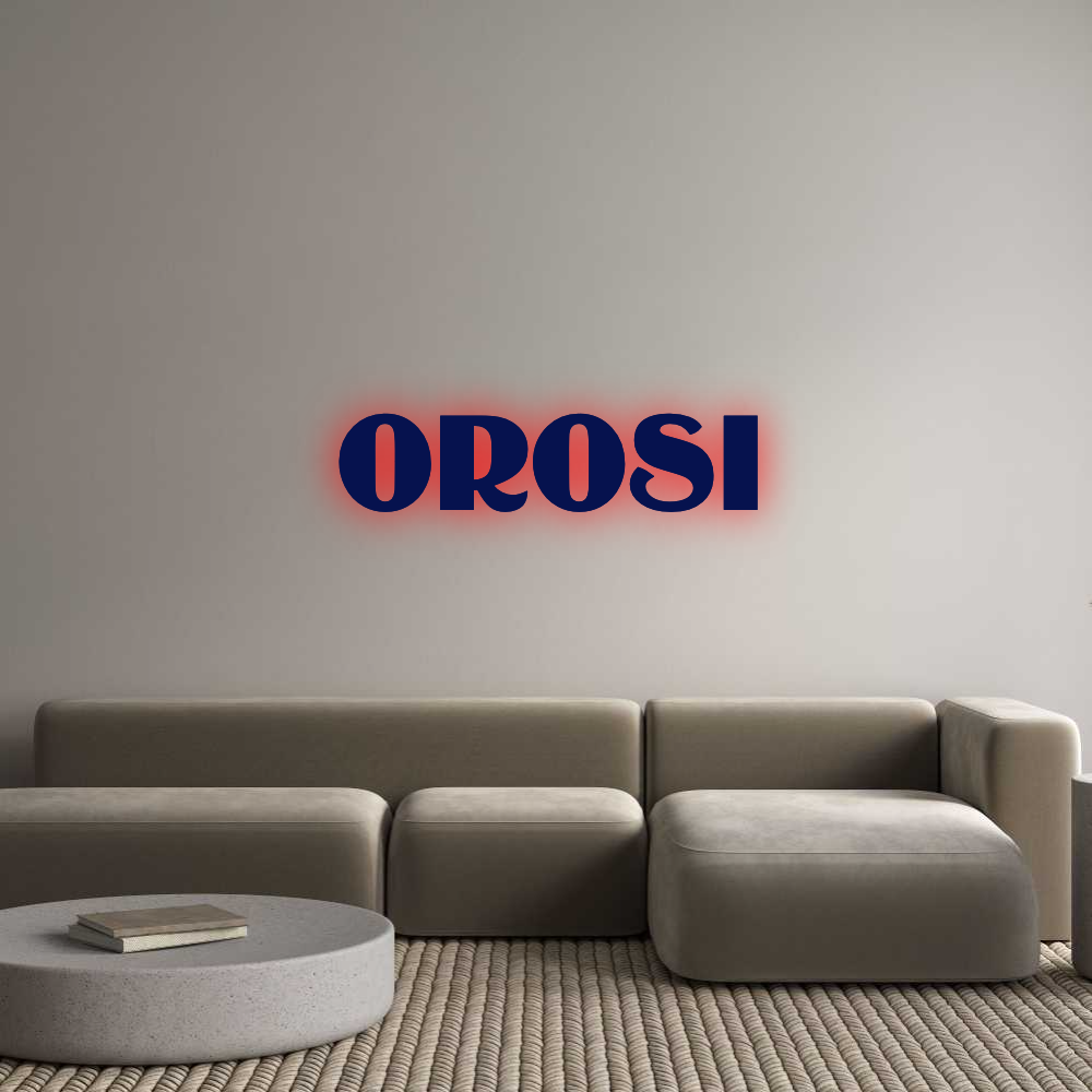 Custom Sign: OROSI