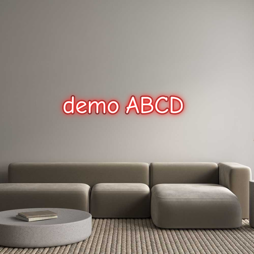 Custom Neon: demo ABCD