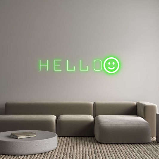 Custom Neon: hello