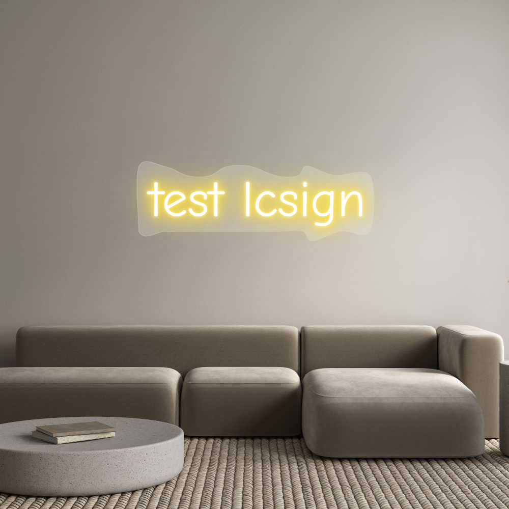 Custom Neon: test lcsign