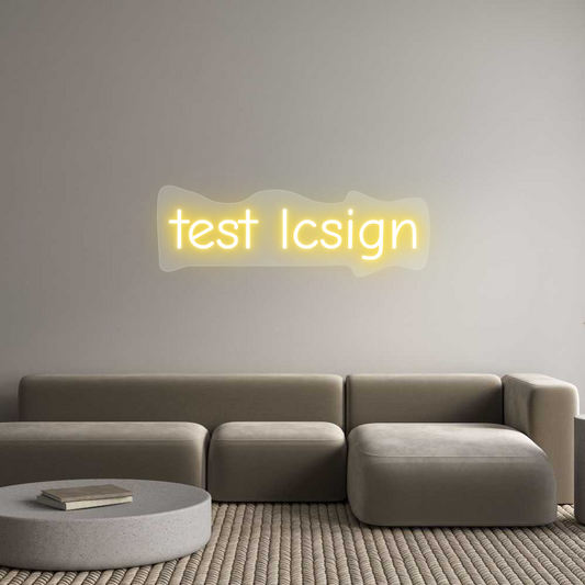 Custom Neon: test lcsign