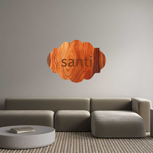 Custom Sign: santi