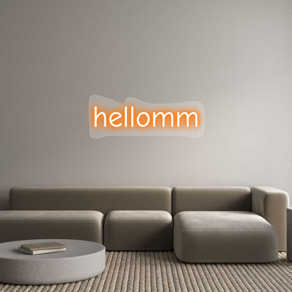 Custom Neon: hellomm