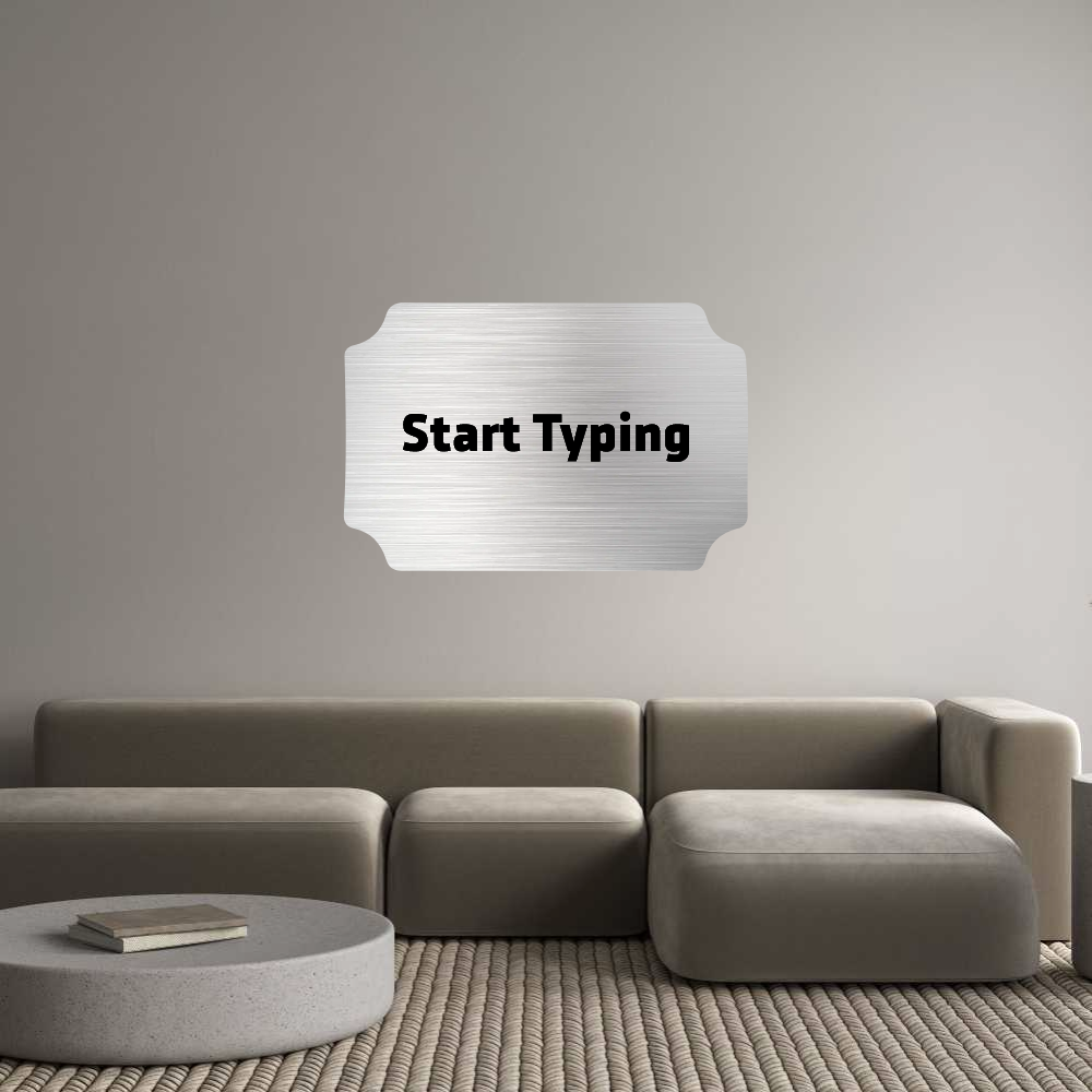 Custom Sign: Start Typing
